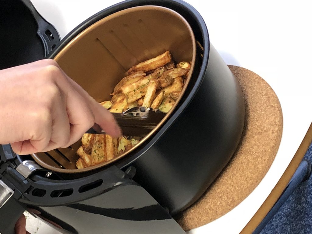フライドポテト完成図2